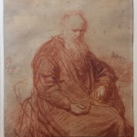 Rembrandt, Seated Old Man